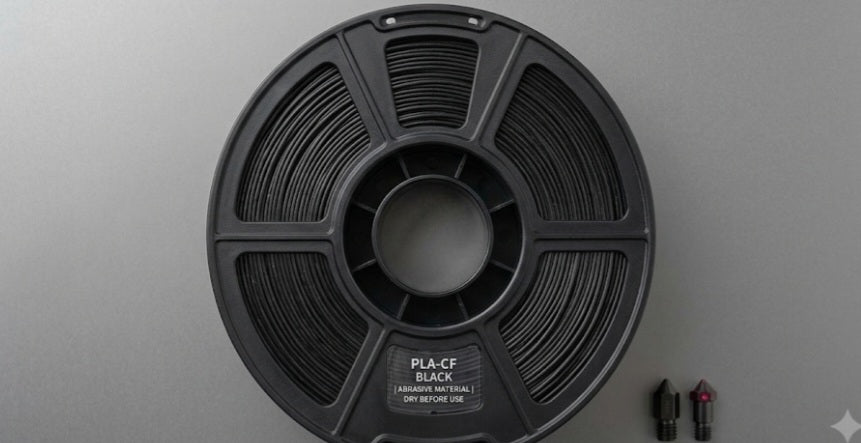 Can a normal 3D printer print carbon fiber?