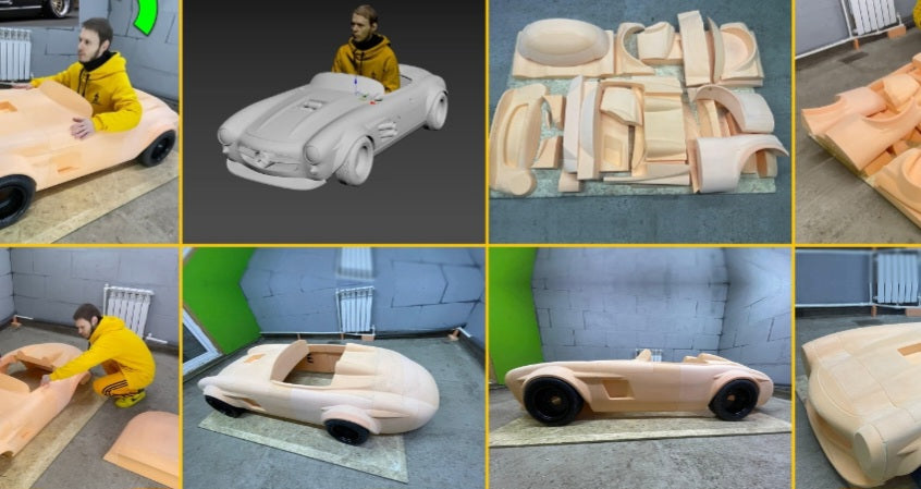 Classic car part reproduction