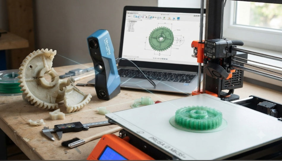 Can a Broken Part be Copied With 3D Printing