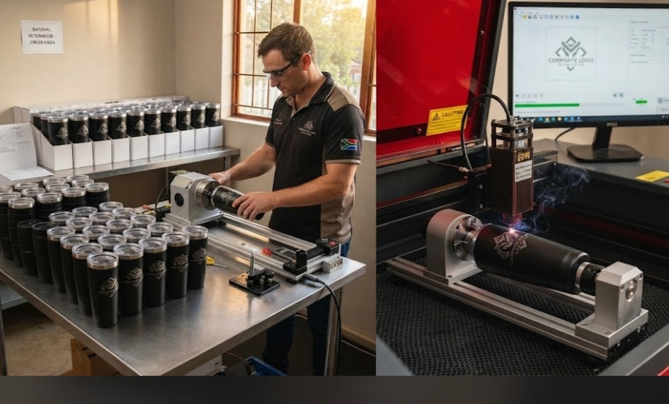 How Long Does It Take to Batch Engrave 50 Tumblers?