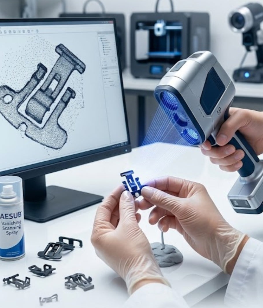 Scanning Thin Plastic Clips Without Warping Them