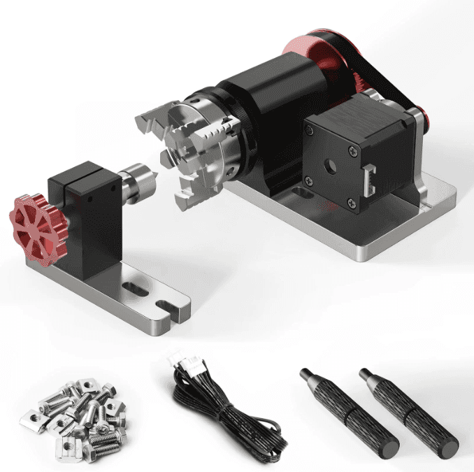 ローデスク Twotrees 4th Axis CNC Rotary Module Kit for TTC450 & TTC450 Pro