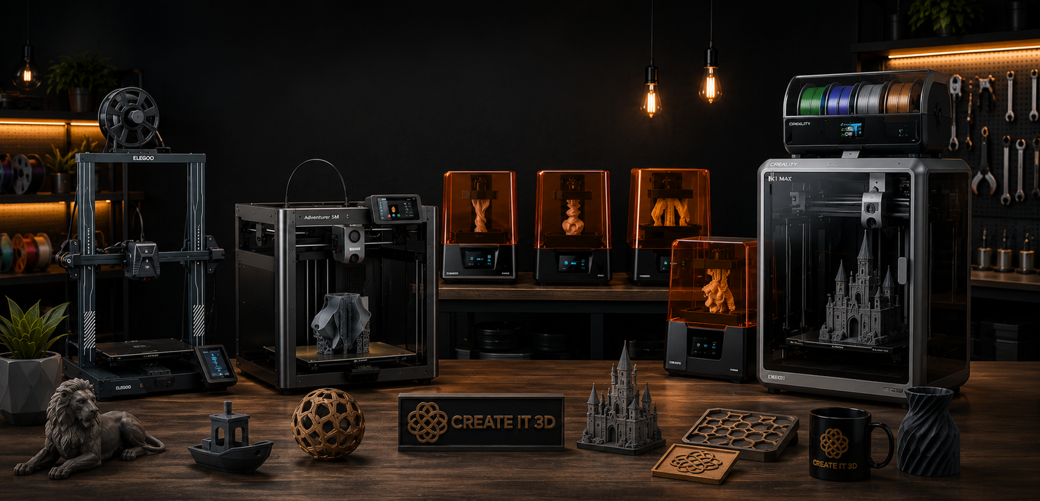 3D printers available in South Africa from Create It 3D