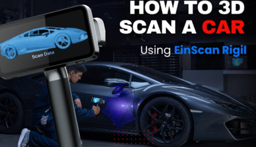 Can a 3D scanner scan cars?