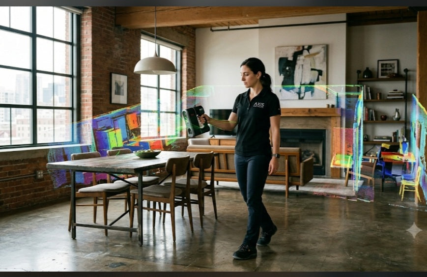 Can a 3D scanner scan rooms?