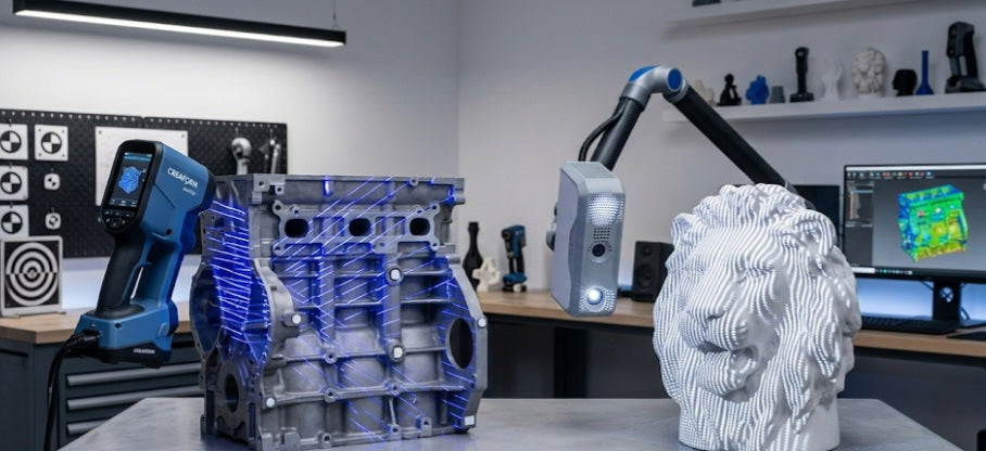 Laser scanner vs structured light scanner