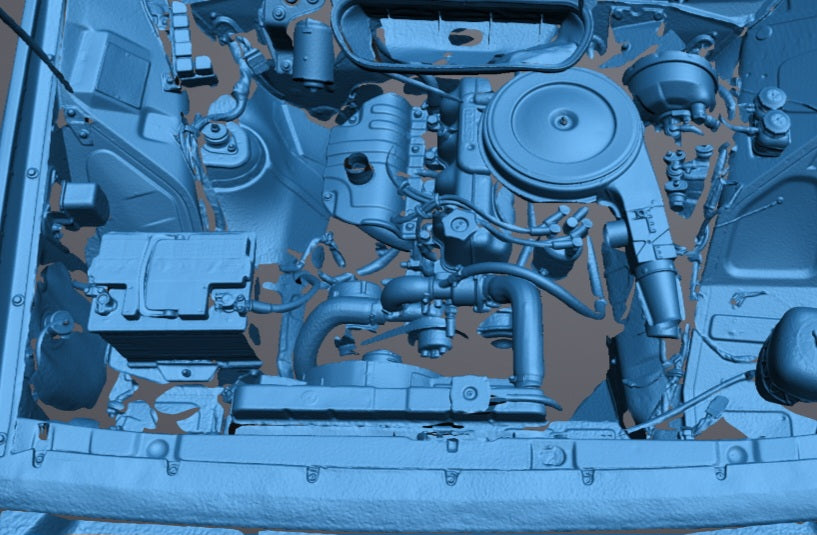3D Scanning for automotive restoration