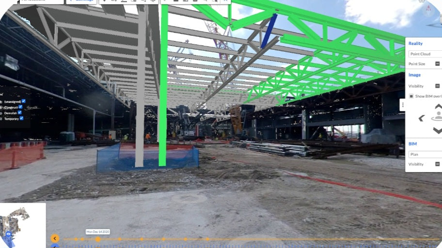Building Information Modelling with 3D scanning