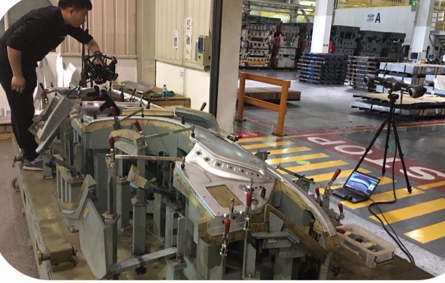 3D scanning improving manufacturing accuracy and production workflows