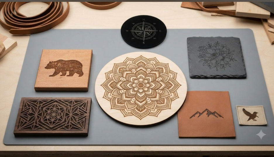What materials can a Diode Laser cut and Engrave?