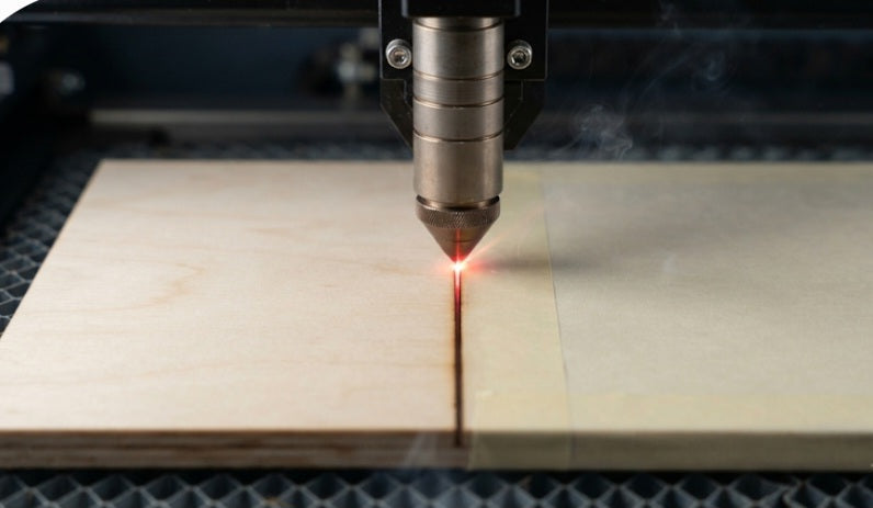 How to prevent burn marks when Laser Cutting Wood
