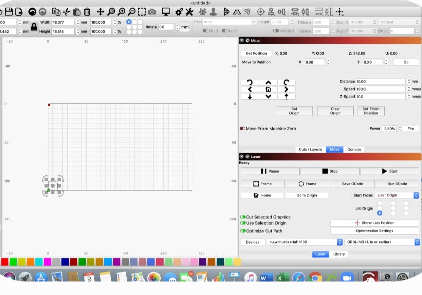LightBurn Beginners Guide: From design to first Engraving