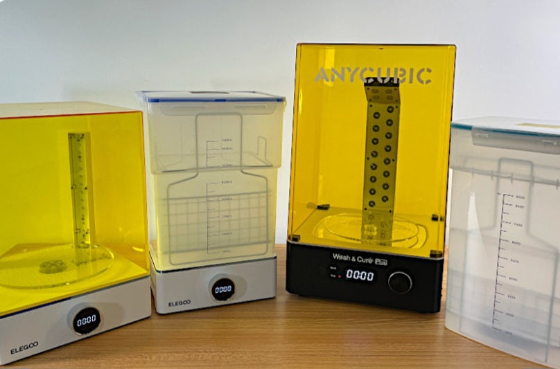 How to wash and cure Resin 3D prints properly