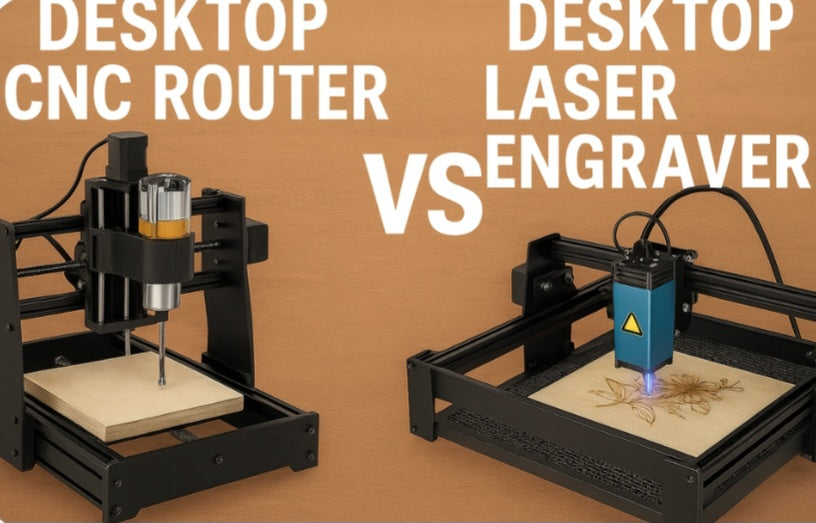 Laser Engraver vs CNC Router: Which machine is better for your business?
