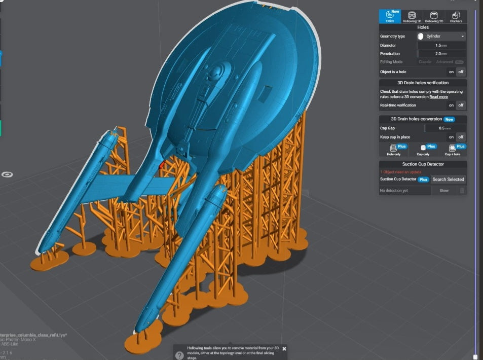 Why Resin Prints need Drainage Holes