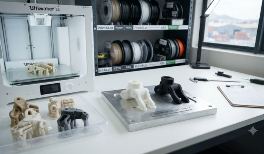 3D Printing Prototype vs Production Part