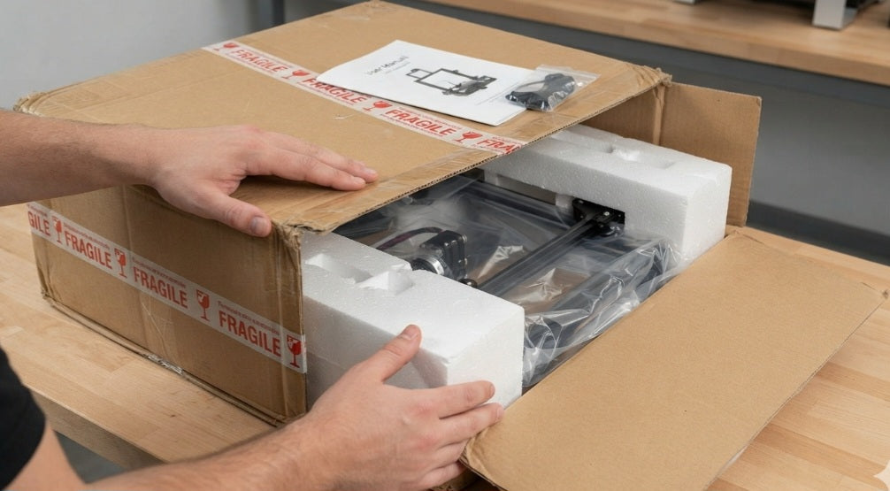 What To Check When Your 3D Printer Arrives By Courier
