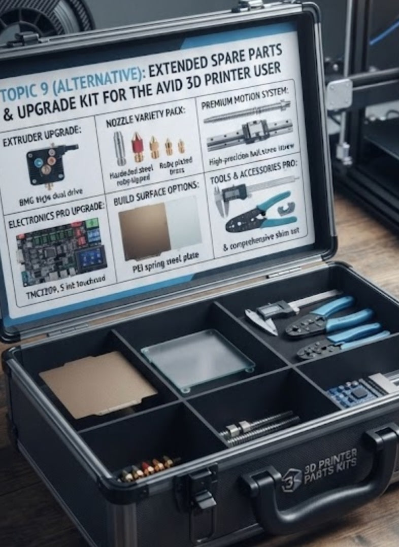 A Spare Parts Kit For Your First Year of 3D Printing