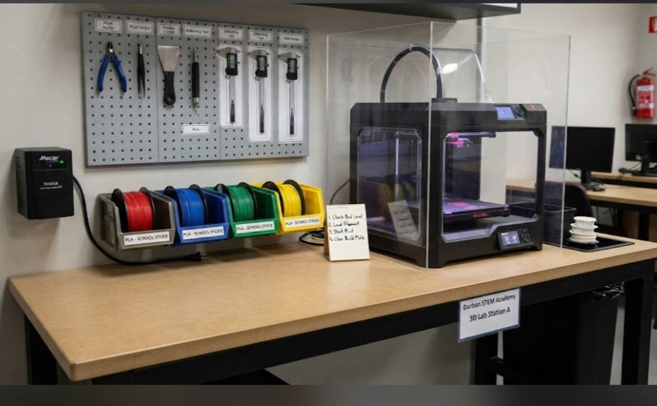 How To Set Up School 3D Printing Station