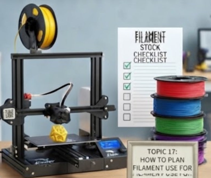 How To Plan Filament Use For A School Term