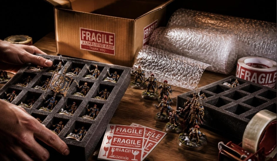 How To Pack Fragile Resin Miniatures For Courier Delivery