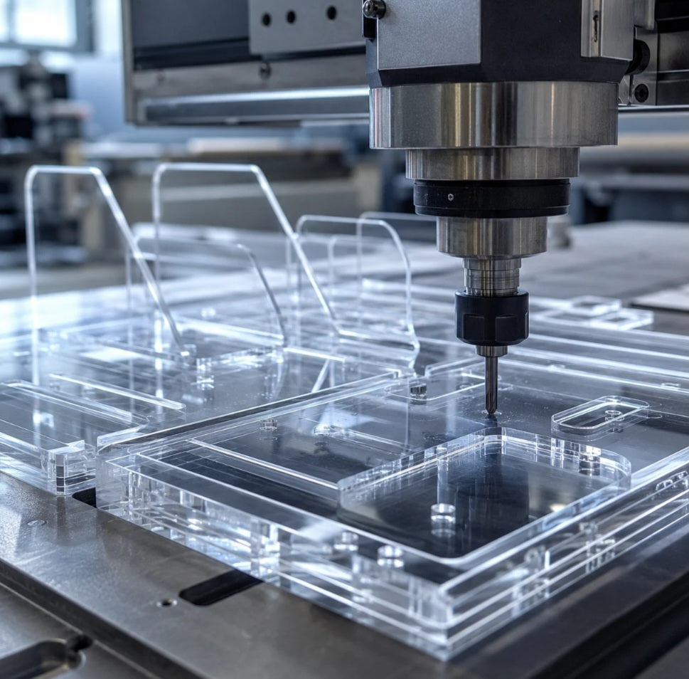 Designing Acrylic Display Stands for CNC Cutting