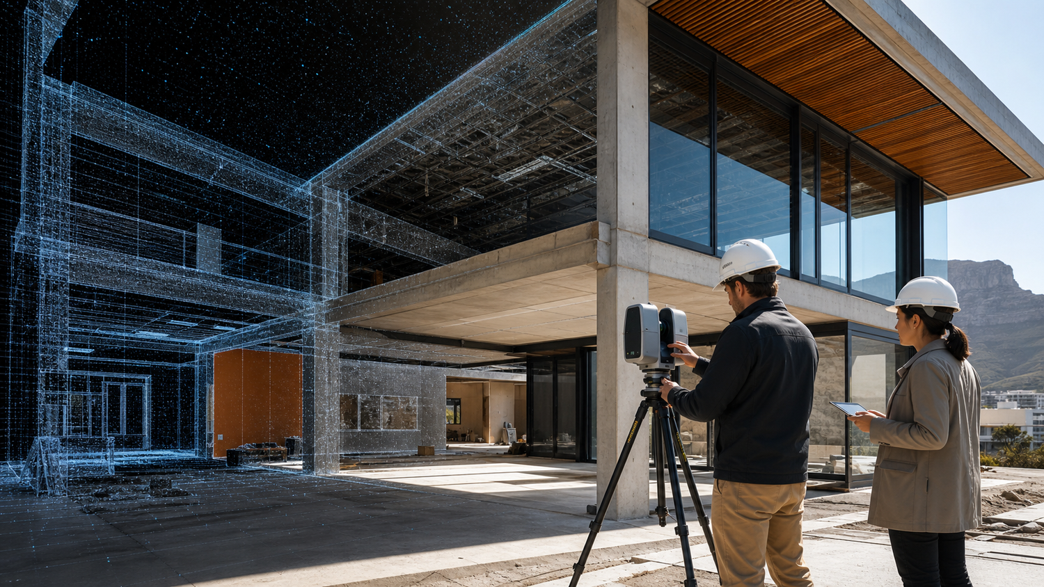 Architectural 3D laser scanning for as-built BIM documentation