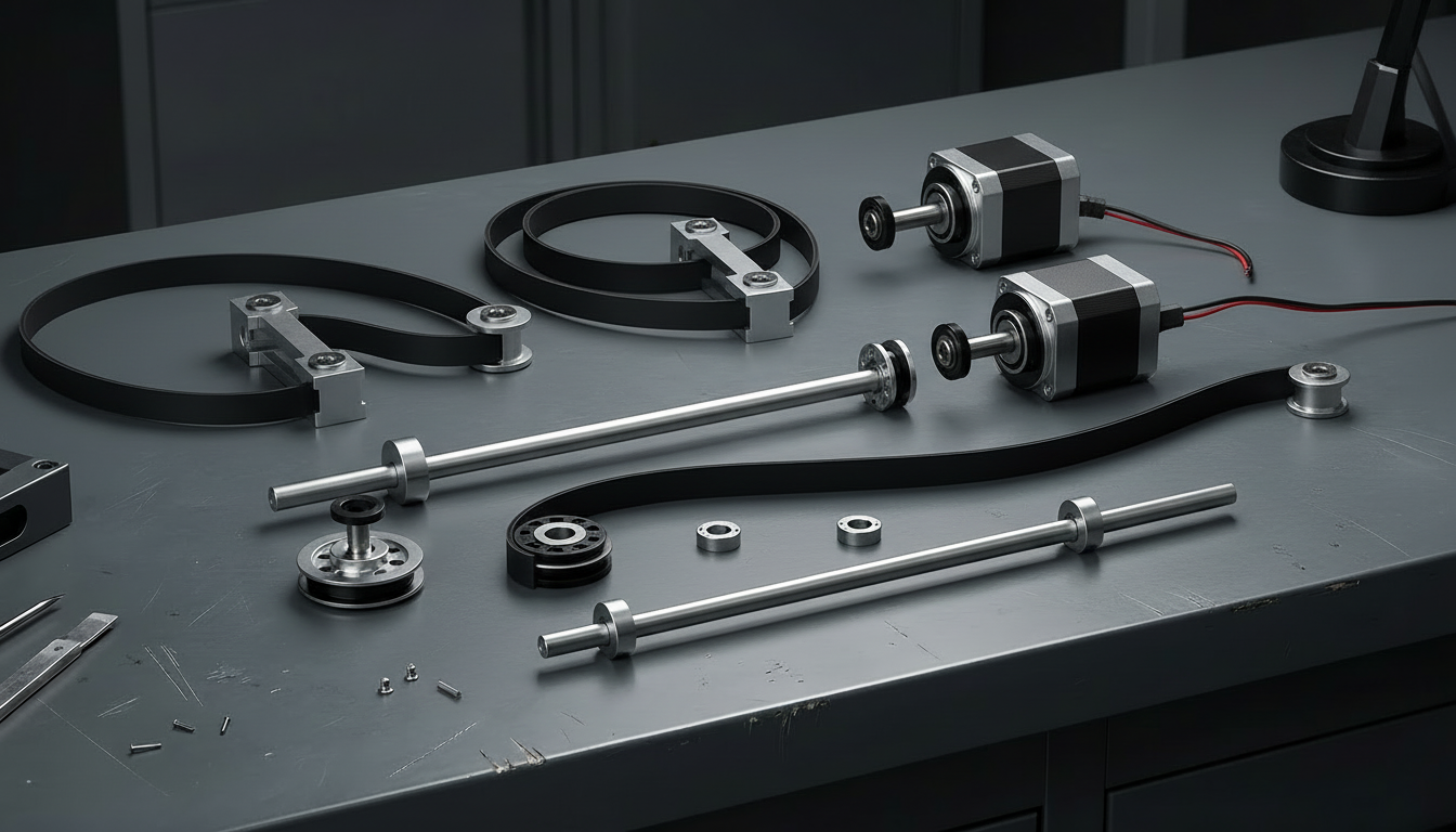 3D Printer Belts, Motors & Motion
