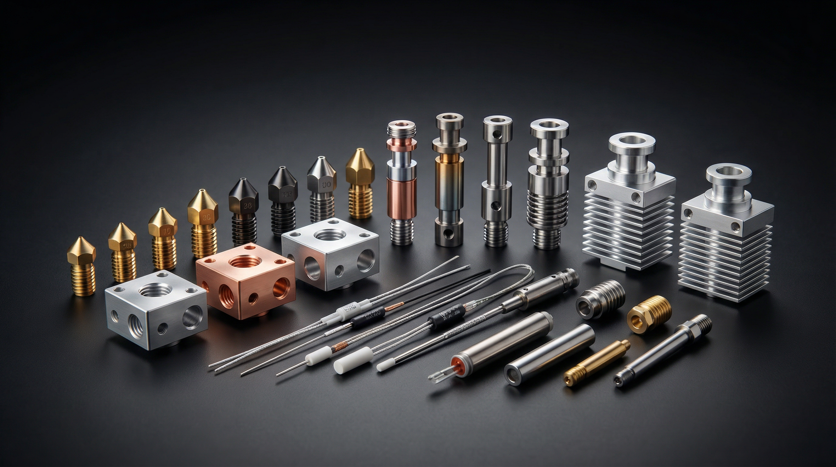 3D Printer Hotends & Heating Spares