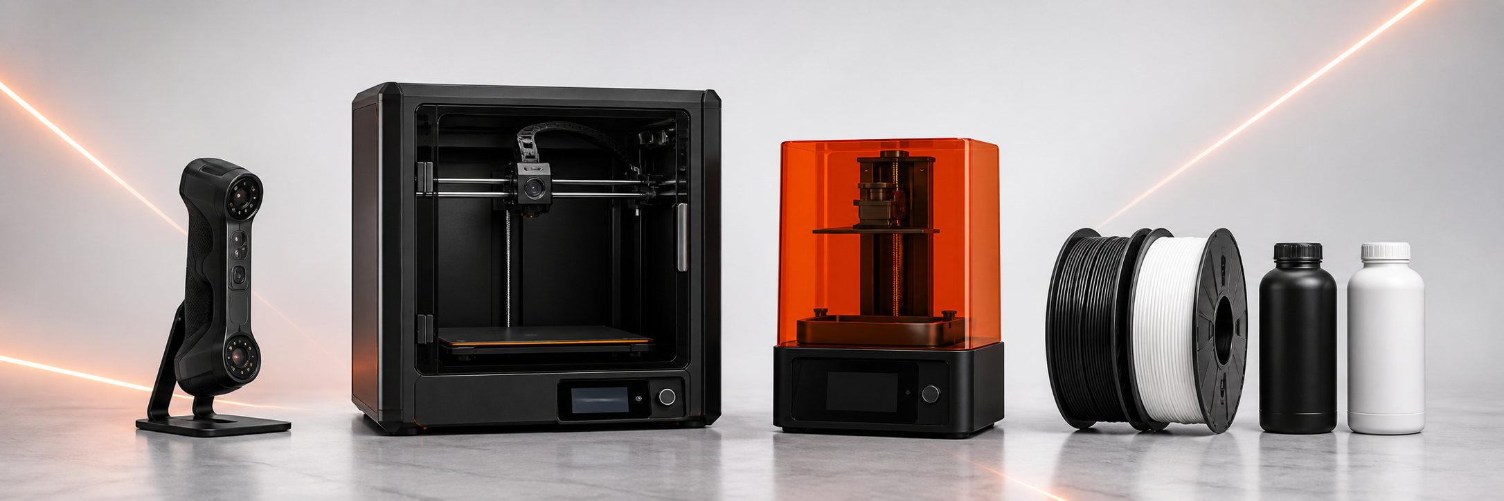 Create it 3D combo deals for 3D scanners, FDM printers, resin printers, filament and resin