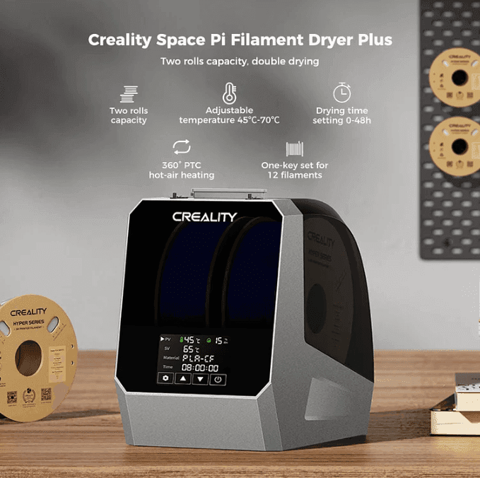 Creality Space Pi Filament Dryer Double roll