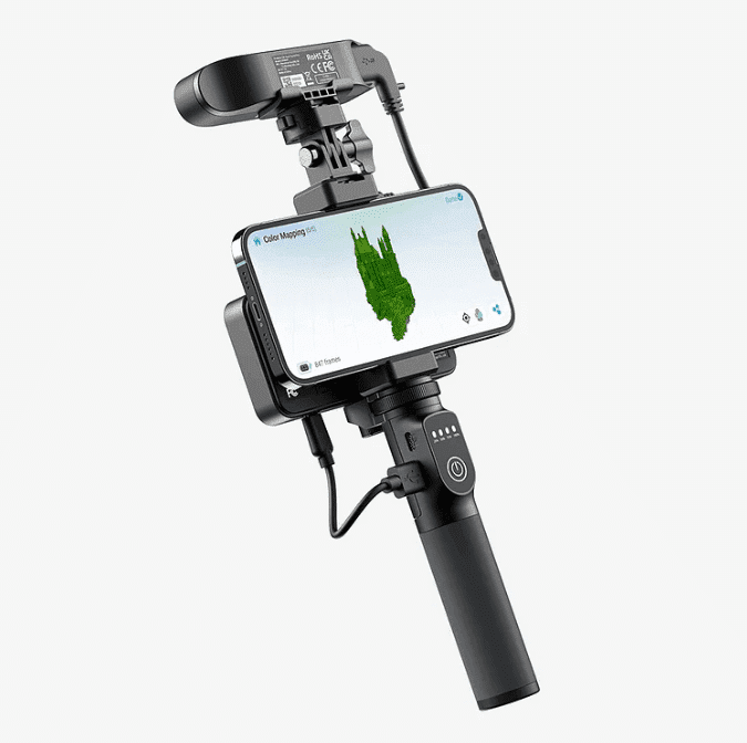 Precision tool used for scanning industrial parts.