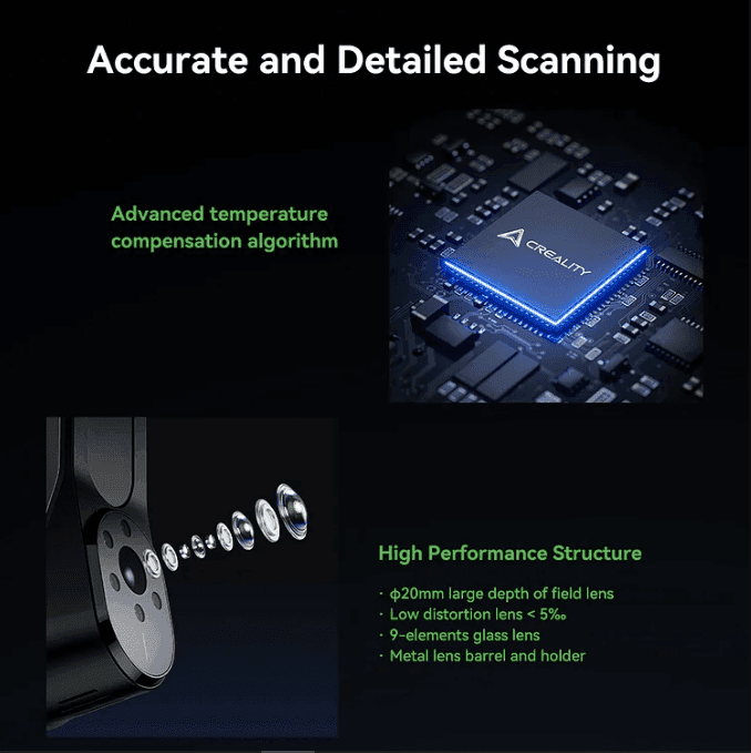Creality CR-Scan Raptor 3D Scanner