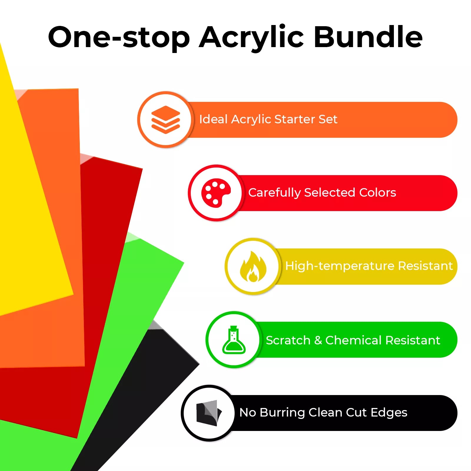 Acrylic experience 10pc