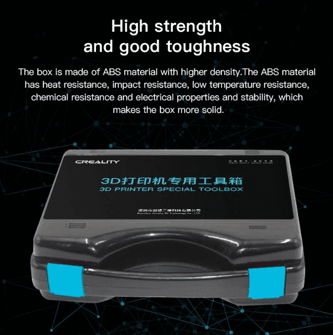 Creality 26pc Universal Tool Box for 3D Printing