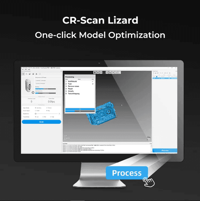 Scan Lizard 3D Scanner Premium with Turntable