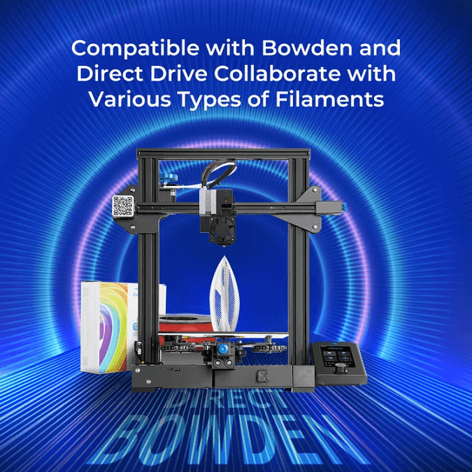 Introducing the Creality E Fit Extruder Kit, a versatile and high-performance upgrade designed to supercharge your 3D printing experience on a range of popular Creality printers, including the Ender-3, Ender-3 V2, Ender-3 Pro, Ender-3 S, CR-10 S, CR-10, CR-10 S5, and CR-10 Mini. This kit is a must-have for 3D printing enthusiasts and professionals seeking to elevate the capabilities of their machines.