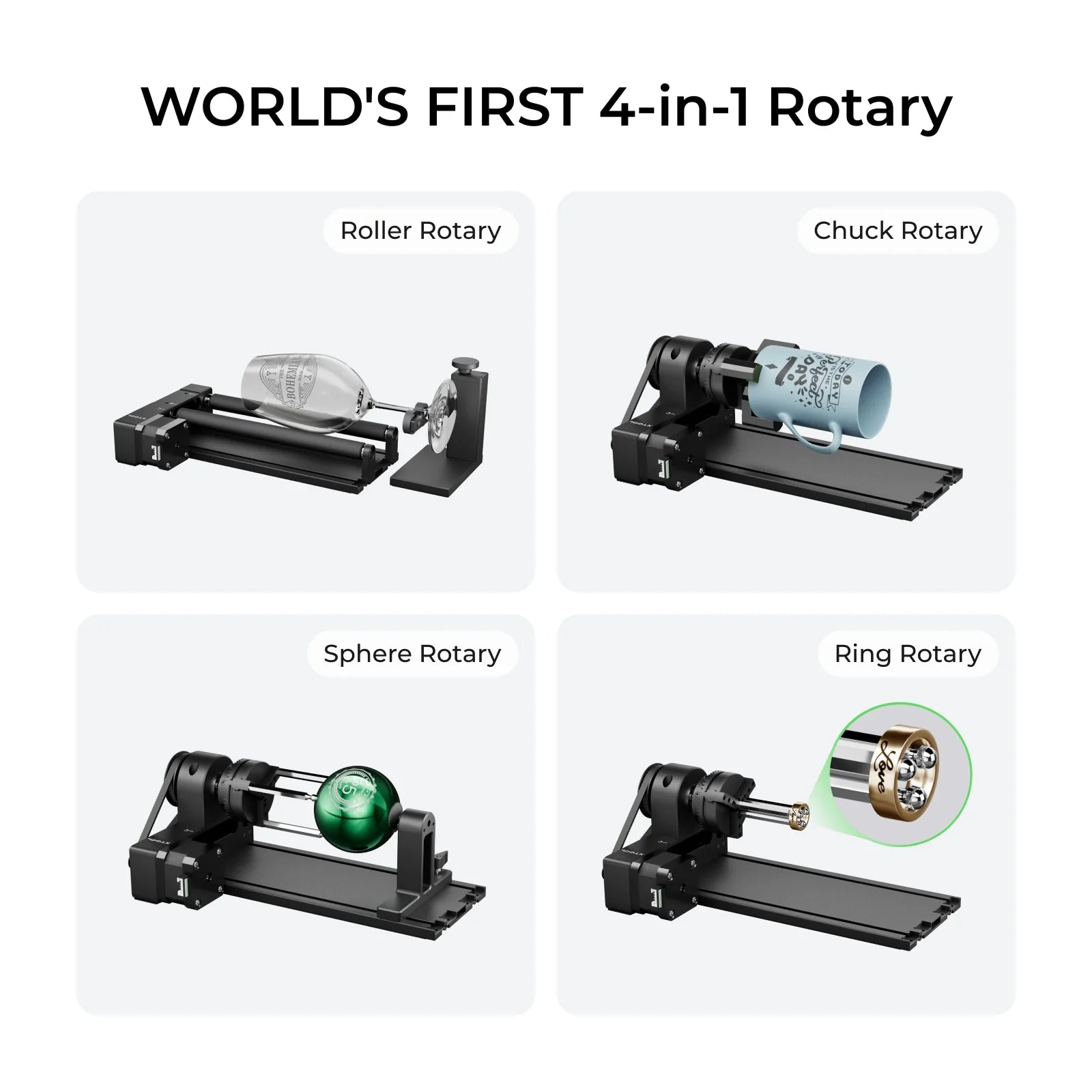xTool RA2 Pro: Rotary Attachment 2 Pro-General Version
