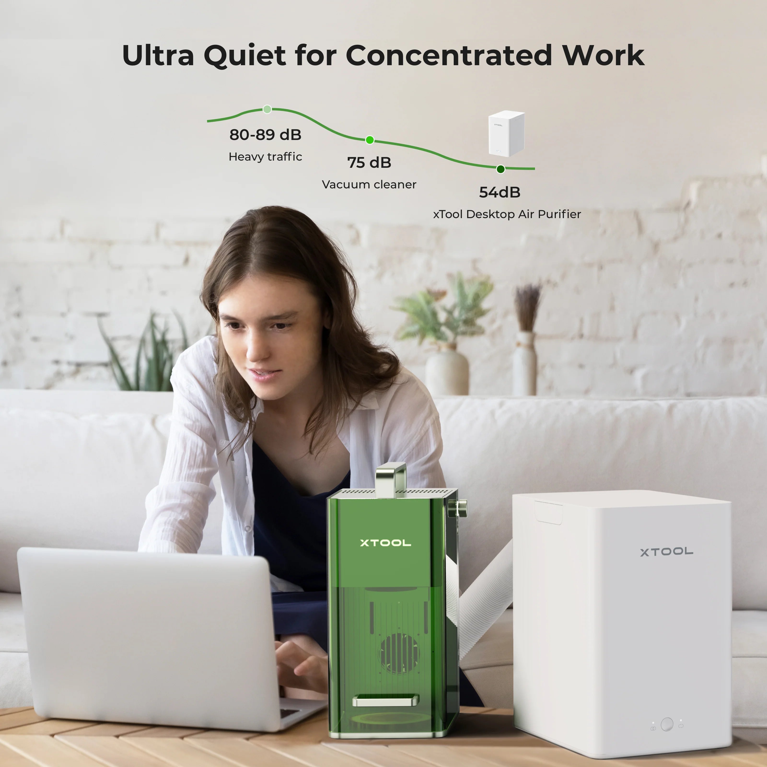 xTool Desktop Smoke Purifier