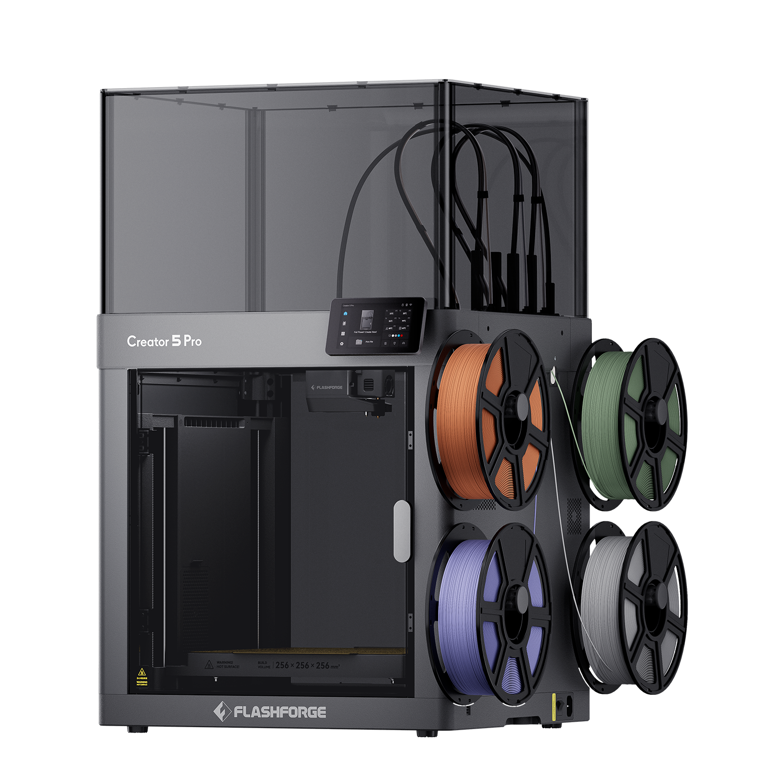 FlashForge Creator 5 Pro Four-Toolhead Multi-Colour 3D Printer