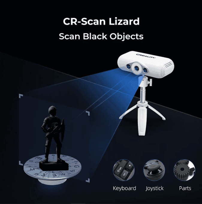 Scan Lizard 3D Scanner Premium with Turntable