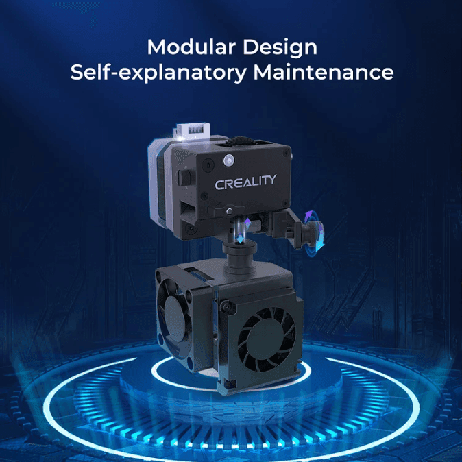 Introducing the Creality E Fit Extruder Kit, a versatile and high-performance upgrade designed to supercharge your 3D printing experience on a range of popular Creality printers, including the Ender-3, Ender-3 V2, Ender-3 Pro, Ender-3 S, CR-10 S, CR-10, CR-10 S5, and CR-10 Mini. This kit is a must-have for 3D printing enthusiasts and professionals seeking to elevate the capabilities of their machines.