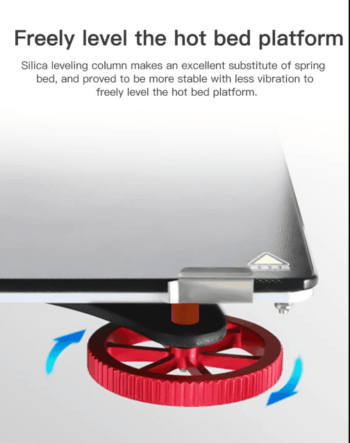 Creality Hotbed Levelling Silica Column Pack of 4