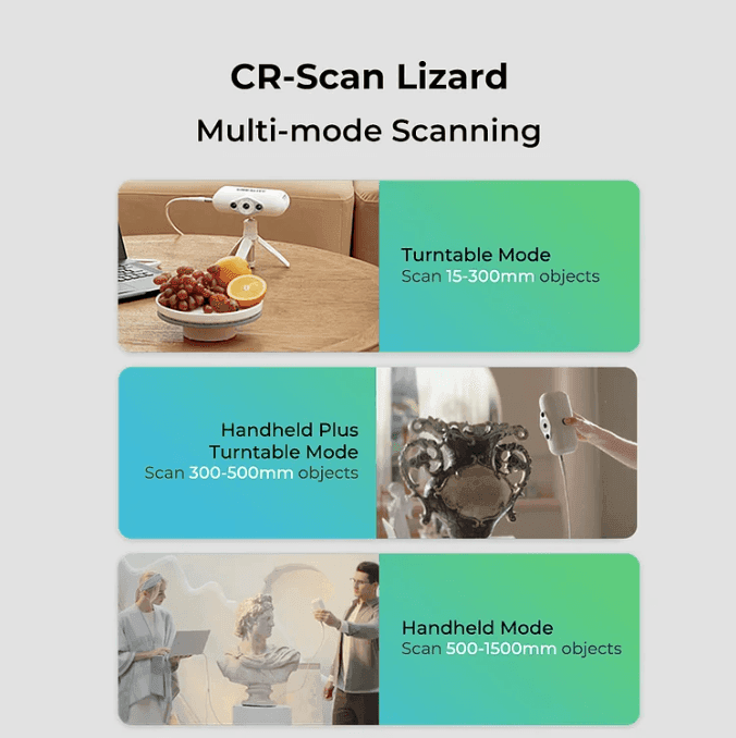 Scan Lizard 3D Scanner Premium with Turntable
