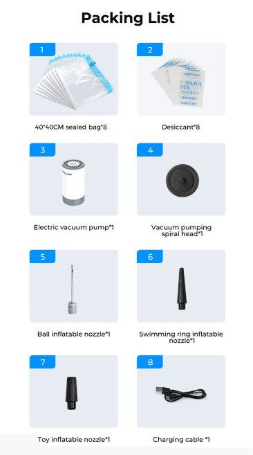 Creality Filament Vacuum Seal Kit 7