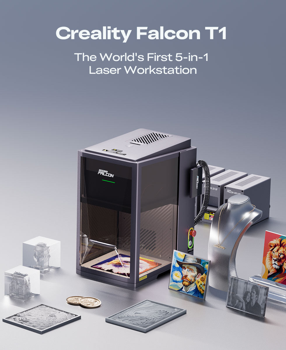 Creality Falcon T1 60W MOPA Fibre Laser Engraver — image 2