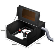AlgoLaser Smart Enclosure for All Laser Engraving Machines