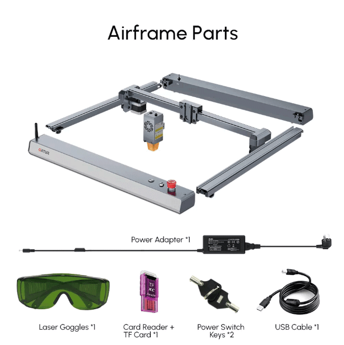 Ortur Laser Master 3 airframe parts and accessories kit South Africa