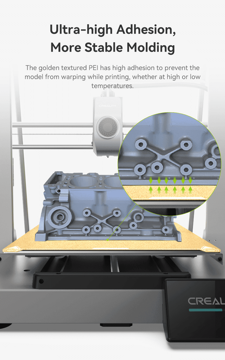 visual view of the Build Plate