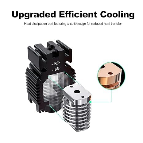 3D printer upgraded efficient cooling heat sink Create It 3D South Africa